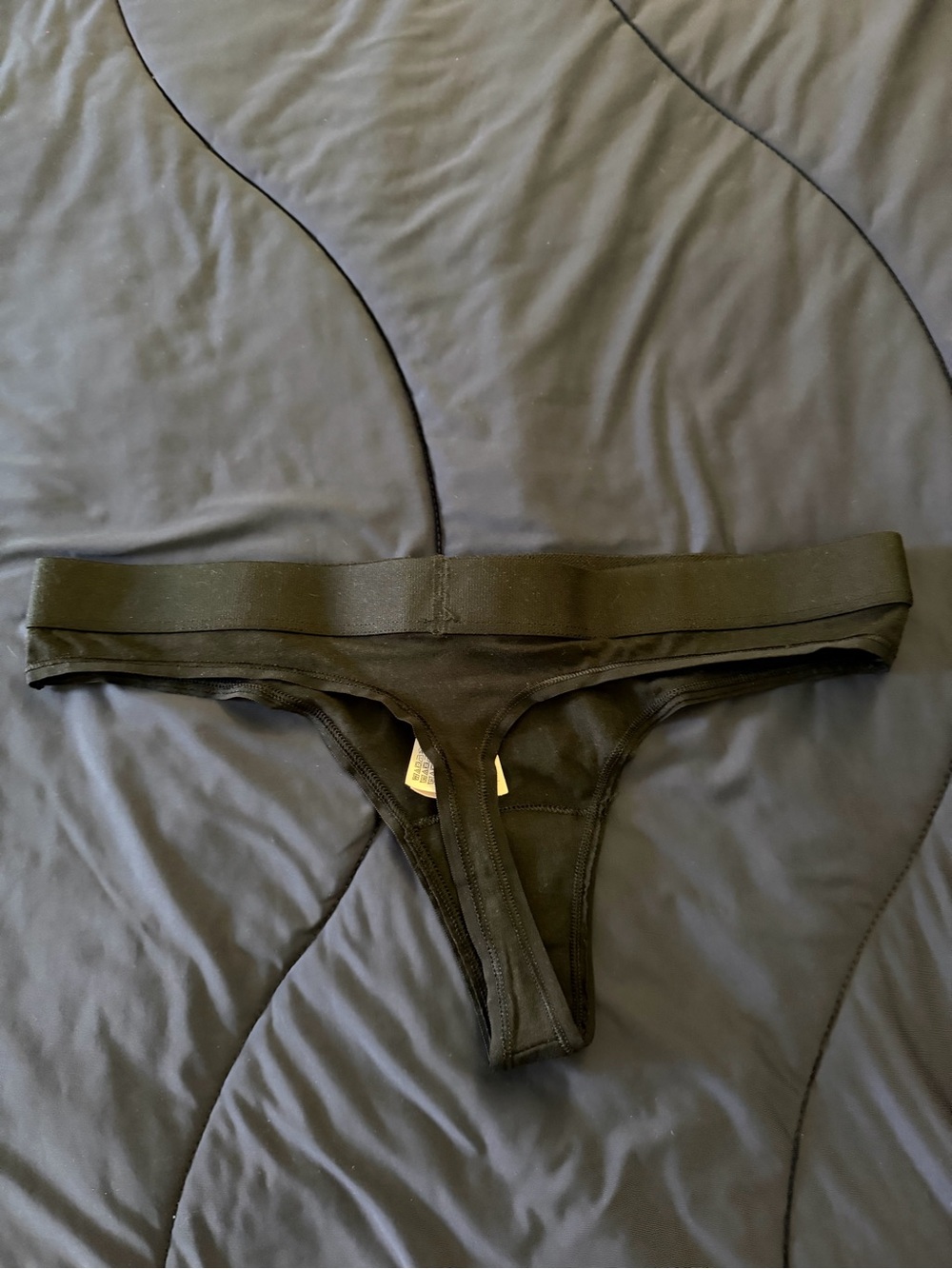 Victoria's Secret Black Thong Panty